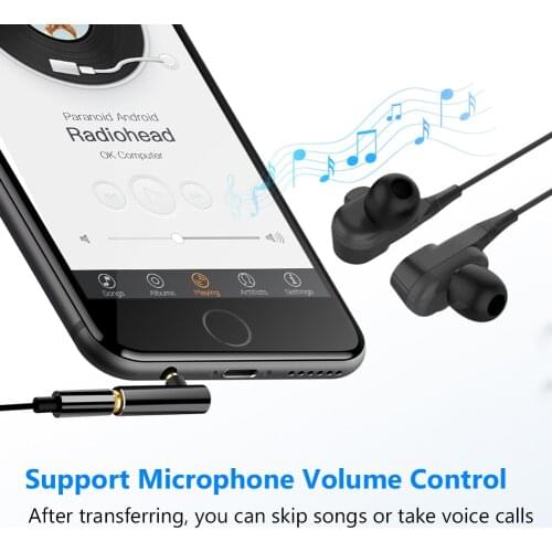 3.5mm Splitter Audio Stereo Earphone Connector Headphone Adapter For MP3 For Iphone Android Tablet Female Male Charger Adapters