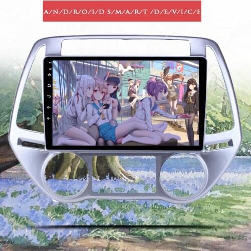 9'' IPS 2.5D Screen In Dash Car Cassette PC GPS Navigation Tablet Video Audio Music Player For Hyundai I20 2008 - 2014 CARPLA