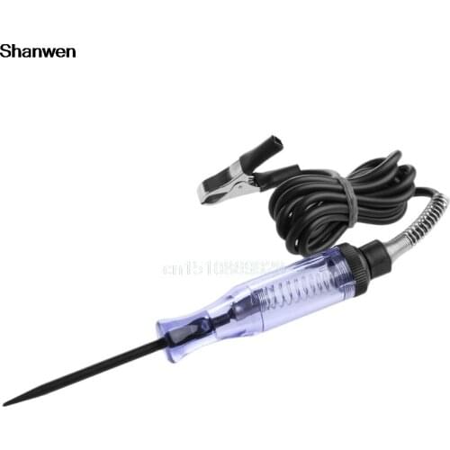 Car Voltage Circuit Tester Tool For 6V-24V DC System Probe Continuity Test Light