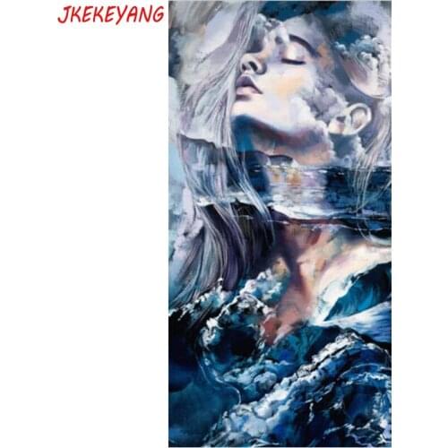 Large 5D Diy diamond painting beauty Diamond Mosaic Rhinestone Embroidery cross stitch Y3842