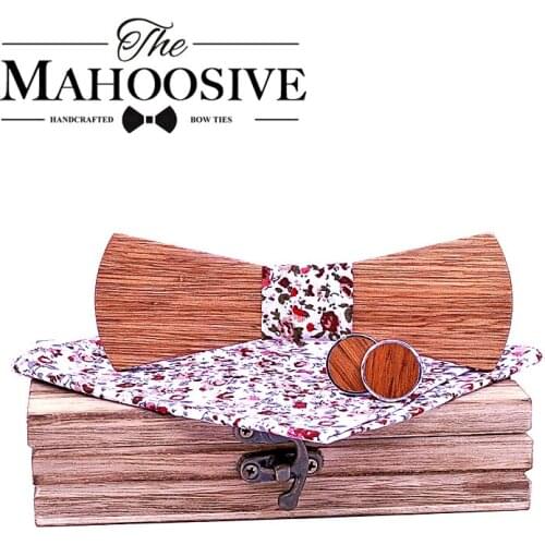 Wood Formal Ties For Men Classic Polyester Wooden Party Necktie Fashion Slim 12CM Wedding Business Male Casual Gravata