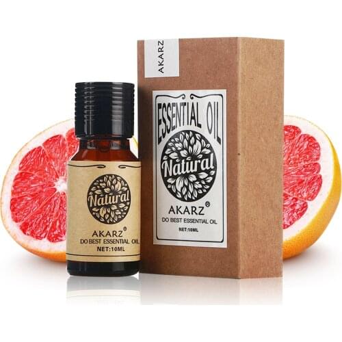 Grapefruit essential oil AKARZ natural Oiliness Cosmetics Candle Soap Scents Making DIY odorant raw material Grapefruit oil