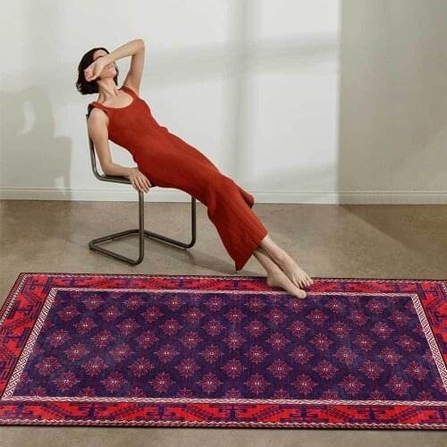 Geometric Carpet Rug for Living Room Washable Bedroom Large Area Rugs Modern Printing Floor Carpet for Parlor Mat Home