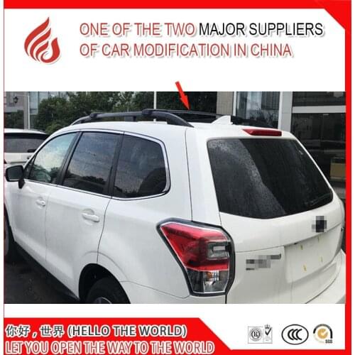 High quality Aluminium alloy screw install roof rack rail cross bar for forester 2009 10 11 12 13 14 15 16 17 2018