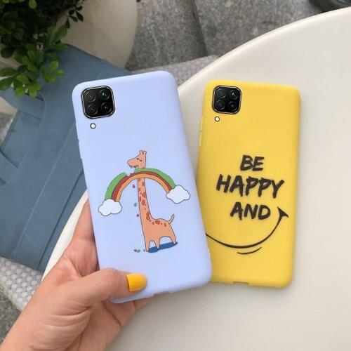 Cute Silicone Case For Huawei Nova 7i 7 i Phone Cover 6.4'' Soft Slim Fashion Fundas Case For Huawei Nova7i Nova 7 i Full Covers
