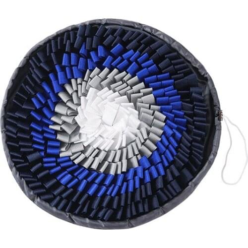 Washable Fleece Consume Energy Puzzle Pet Toys Puppy Dog Release Stress Training Blanket Sniffing Mat Pet Products