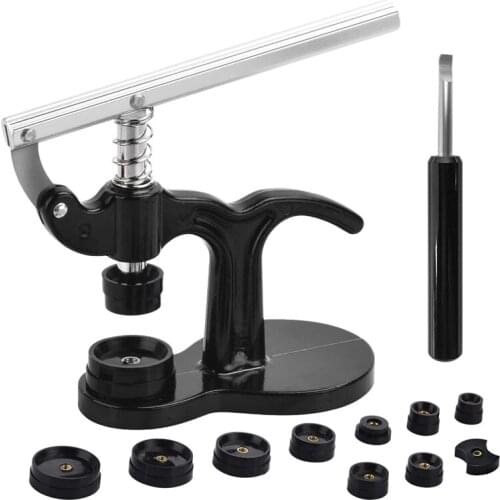 Watch Repair Tool Kit, Watch Press Tool Kit, Watch Press Set Back Case Closer with Watch Back Press for Watch Back Cover