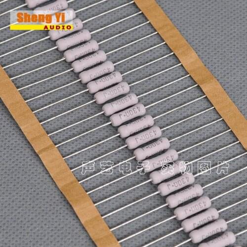 Original new 100% 2W 430R 430OHM copper foot fever resistance 5% 11*4mm (Inductor)