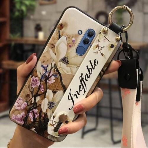 Original Waterproof Phone Case For Huawei Mate 20 Lite For Girls For Woman Anti-knock Kickstand