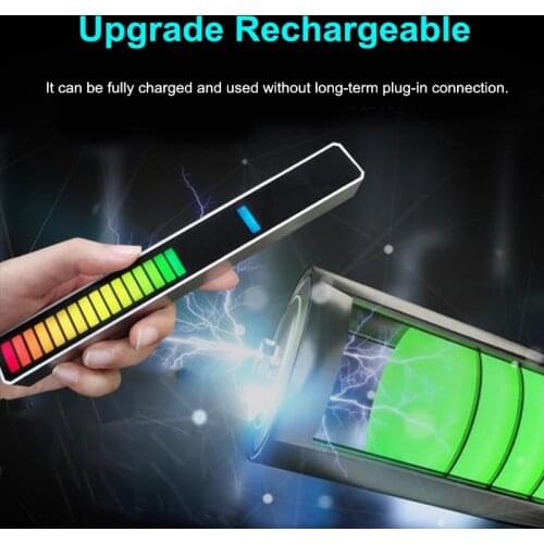 Pickup Rhythm Light USB LED Strip Light Sound Control Music Atmosphere Light RGB Colorful Tube Energy-Saving Lamp Ambient Light
