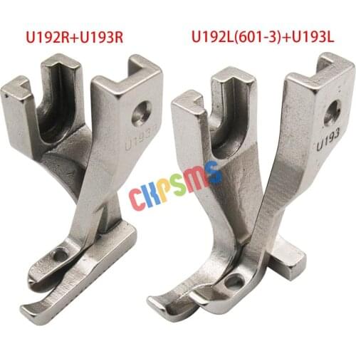 Right & Left Toe Zipper Foot FIT FOR Consew 205RB / Brother B797 /JUKIDU-141,DU-1181/Highlead GC0318/Feiyue FY-5318