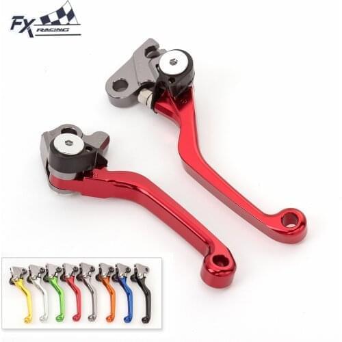 CNC Motocross Pivot Dirt Pit Bike Brake Clutch Levers For GAS GAS EC 125 250 300 450 EC250 EC300 EC450 2T 2014 2015 2016 2017