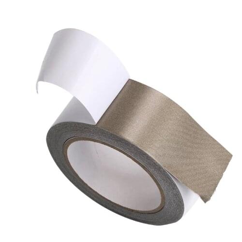 Cloth Tape 20 Meters Electrical Tape for Laptop Cellphone LCD Shielding Mask Double Sided Adhesive Double Side Conductive Fabric