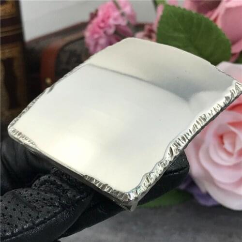 Top Luxury Alloy Mirror Belt Buckles For Men DIY Accessories Buckle For Belt Boucle Ceinture Riem Gesp Belt Buckle AK0024