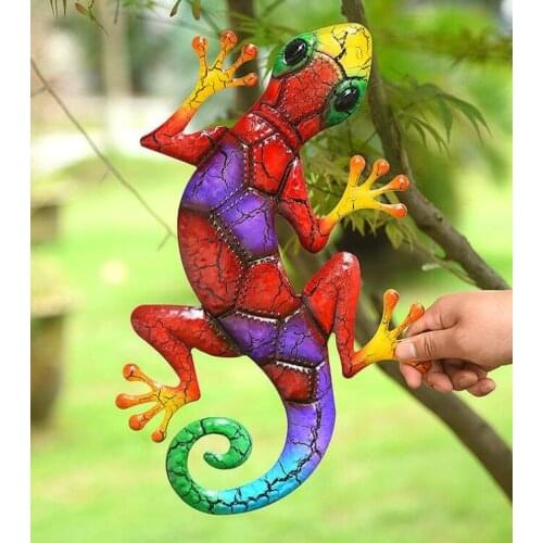Wall decoration creative lizard living room wall soft decoration crafts supply for animals soft at home Decorative home