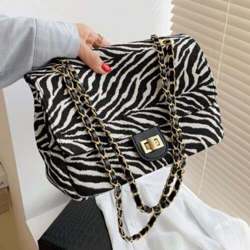 Large Capacity Fashion Casual Women Tote Bags Designer Canvas Handbags Vintage Shoulder Bag Female Crossbody Bag Lady Chain Sac