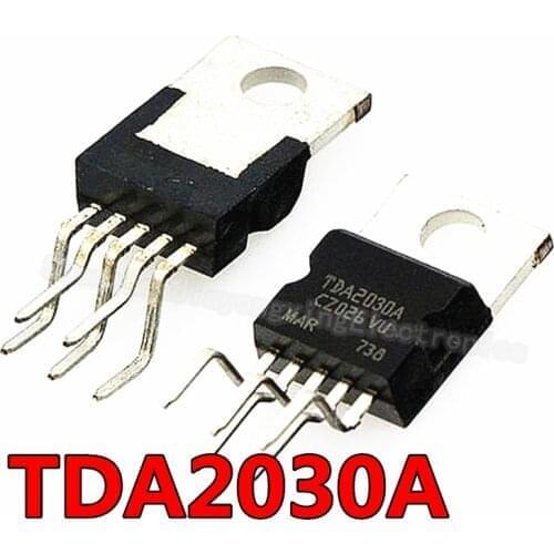 10pcs/lot New TDA2030 TDA2030A TO-220-5 AUDIO AMPLIFIER IC TO220