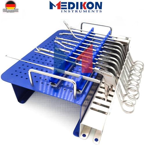 12 pieces German Complete Knee Arthroscopy Punch Set Retrograde Backbiter Rotary Alligator hand held instruments surgery scissor