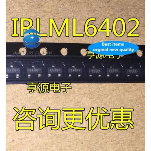 30pcs 100% orginal new real stock IRLML6402 IRLML6402TRPBF SOT - 23 field effect tube