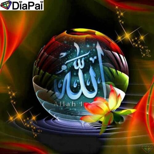 DiaPai 5D DIY Diamond Painting 100% Full Square/Round Drill "Religious text" Diamond Embroidery Cross Stitch 3D Decor A22682