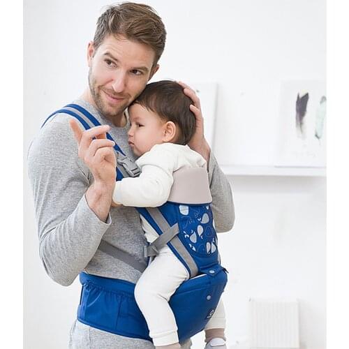 Ergonomic Baby Carrier Baby Kangaroo Child Hip Seat Tool Baby Holder Sling Wrap Backpacks Baby Travel Activity Gear