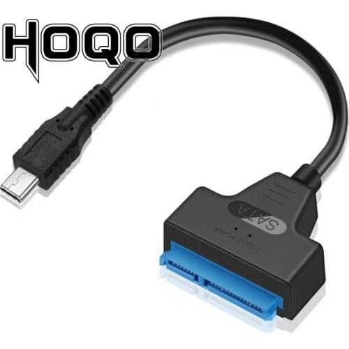 USB3.1 USB-C to SATA 22PIN 2.5" Hard disk driver Type-c SSD Adapter Cable for Macbook