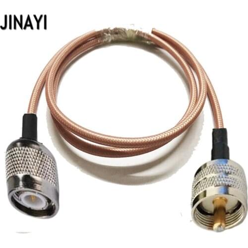RG142 Cable UHF PL259 Male to TNC Male RF Crimp Coax Pigtail Connector Cable 10/15/20/30/50CM 1/2/3/5/10M
