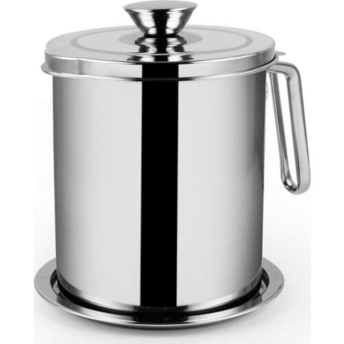 1100ml Multifunction 304 Stainless Steel Gravy Oil Soup Fat Separator Grease Oiler Filter Strainer Bowl Kitchen Cooking Tools