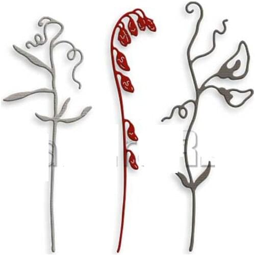 Vetch Bud Set Metal Cutting Dies Mold Various Card Series Scrapbook Paper Craft Knife Mould Blade Punch Cut Die Stencils Dies