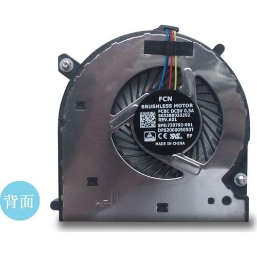 New Original CPU Cooling Cooler Fan For HP Elitebook 840 850 G1 FAN ZBook 14 FAN 740G1 Laptop 730792-001