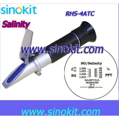 Salinity SG Hand Held Refractometer - RHS-4ATC