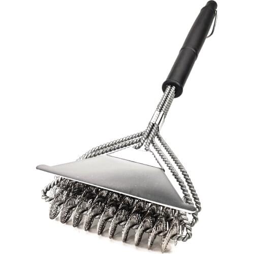 Grill Brush and Scraper, Best BBQ Cleaner, Perfect Tools for All Grill Types, Including Ideal Barbecue Accessories