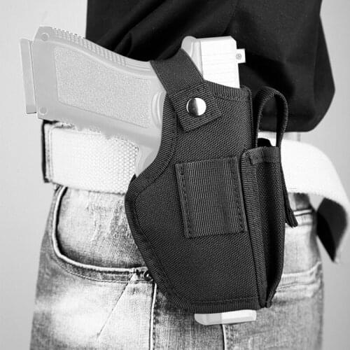 Universal Concealed Carry Tactical Gun Holster IWB OWB Molle Pistol Magazine Pouch Military Hunting Airsoft Glock Handgun Holder