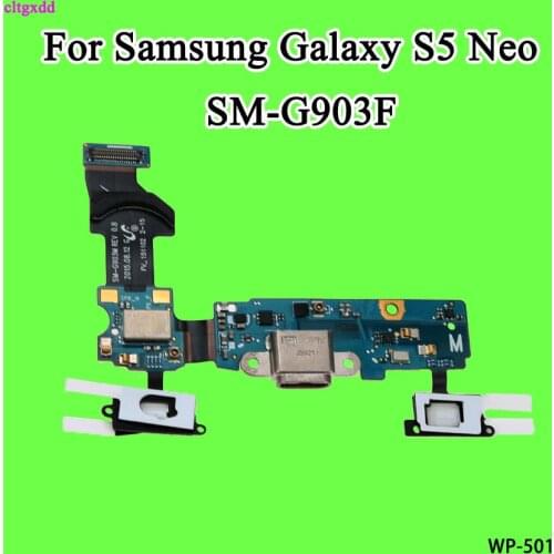 Cltgxdd For Samsung Galaxy S5 Neo SM-G903F G903F USB Charger Connector Port Charging Port Flex Cable