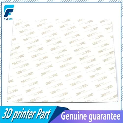 5pcs Prusa i3 MK3 MK52 Sheet Heat Bed Platform Black 3D Printer Buildplate Sticker Sheet For Prusa i3 Mk3 Mk2.5 Heat Bed