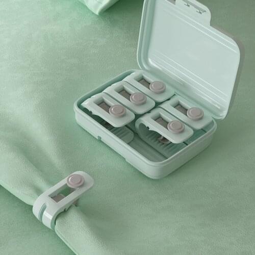 6pcs Bed Sheet Holder Clips Duvet Quilt Fixer Clip No Pin Bedding Sheet Gripper Curtain Holder Quilt Anti-movement