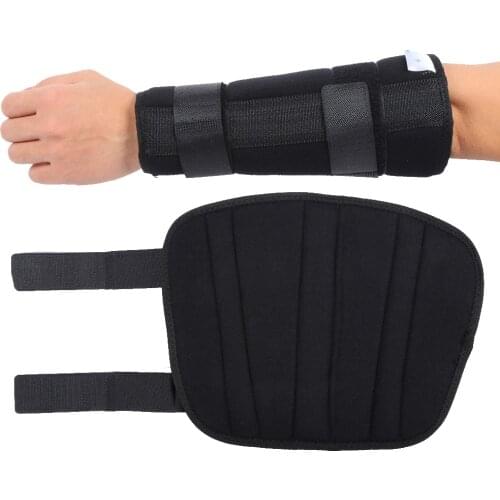 Medical Forearm Fixing Brace Support Arm Fracture Sprain Plywood Fixation Bandage Adjustable Rehabilitation Belt Support Health