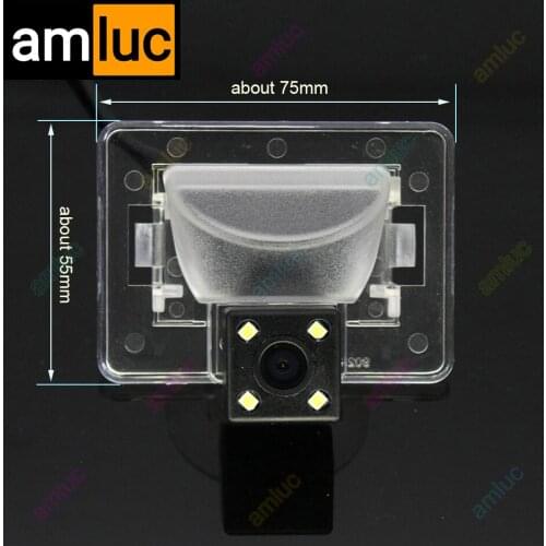 HD Car CCD 4 LED Night Vision Backup Rear View Camera Waterproof Parking Assistance For Mazda 5 2006 2007 2008 2009 2010 M5