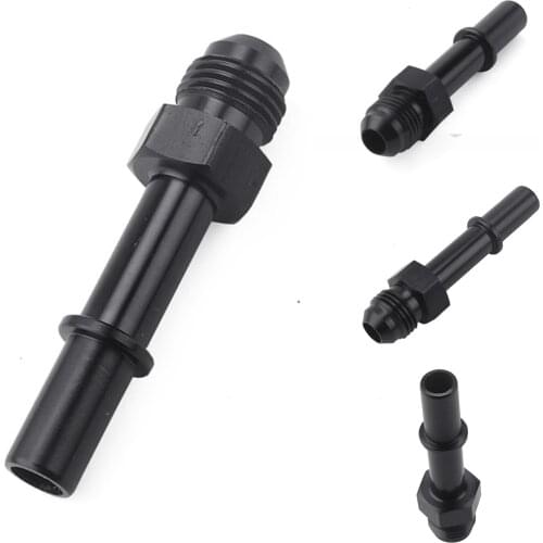 OFI039 LS Car Aluminum 6AN Male to 3/8 Fuel Line Quick Release Connect Connector Universal Car Accessories