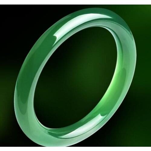 Agate Bracelet Pure Green round ice seed jade bracelet children Jade Jade Bracelet