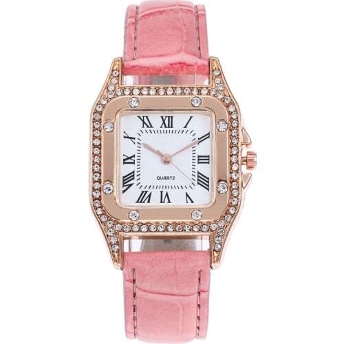 Women diamond Watch starry Luxury Bracelet set Watches Ladies Casual Leather Band Quartz Wristwatch Female Clock zegarek damski