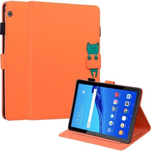 For Huawei Mediapad M5 Lite 10 Case 10.1 Tablet Cover Rabbit Panda Print Shell For Funda Huawei Mediapad T5 Case T5 10 Cover