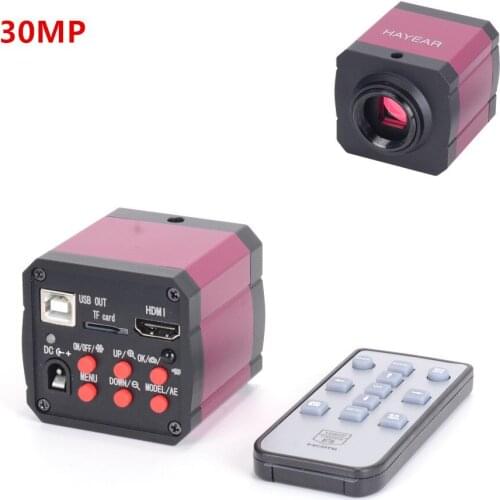 Full HD 1080P 30MP HDMI 2K 60FPSD Digital Industrial Soldering Microscope Camera Video Microscope Camera For PCB Repair