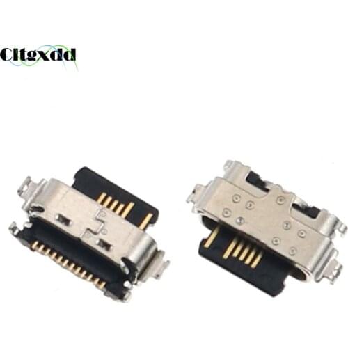 Cltgxdd 1PCS Micro USB Jack Socket Plug Dock Connector Charging Port For Alcatel 3X 2019 5048 5048A 5048U 5048Y