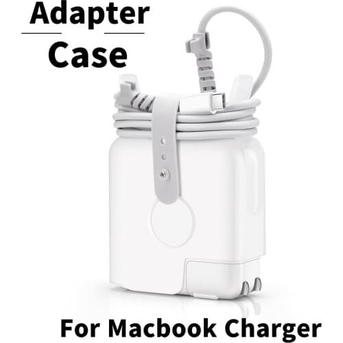 Travel Cord Organizer for Macbook Charger Protective Case for Mag safe USB C Power Adapter 60W 61W 85W 87W 96W 13 15 16 inch