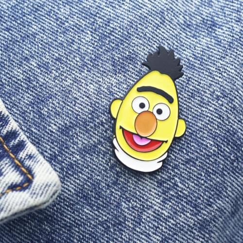 Interesting Cartoon Metal Brooch Children Fashion Boutique Gift Enamel Pins Anime Badges Collecting