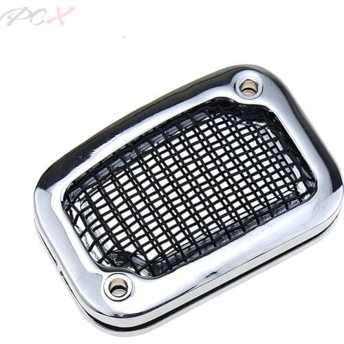 H2CNC Front Brake Fluid Reservoir Cover Master Cylinder Cap for Harley Softail Fat Boy Lo FLSTFB CVO Breakout Heritage 2015-2017