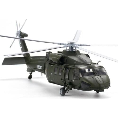 1/72 or 1/48 China Version Z-20 Black Hawk helicopter Millitary model fighter Diecast Alloy aircraft With base plane model Toys