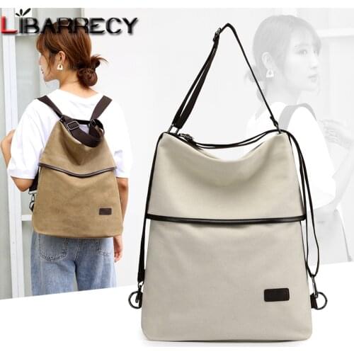 Fashion Women Backpack Female High Quality Canvas Travel Back Pack School Bags for Teenage Girls Sac A Dos 10 Colors Mochilas