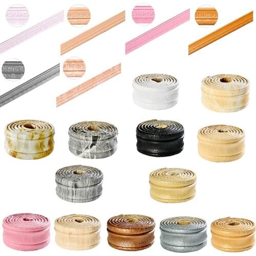 3D Self-adhesive Wall Sticker Waterproof Top Corner Line Wall Edge Strip Wall Waist Line Sticker Tile Wallpaper Border Home Deco